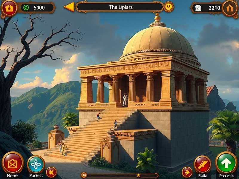 Temple Mastery Challenge puzzle solving